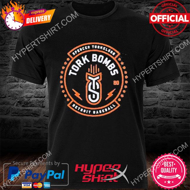 Spencer Torkelson: Tork Bombs T-Shirt + Hoodie - Detroit Tigers