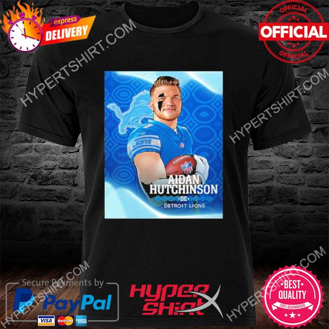 Pick aidan hutchinson to detroit lions NFL draft 2022 shirt - Trend T Shirt  Store Online