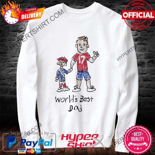 26 Shirts Merch Josh Allen World's Best Dad Shirt Buffalo Bills - Hectee