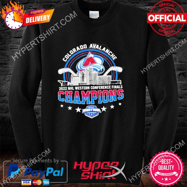 Colorado Avalanche 2022 NHL Western Conference Finals Champions Shirt,  hoodie, sweater, long sleeve and tank top
