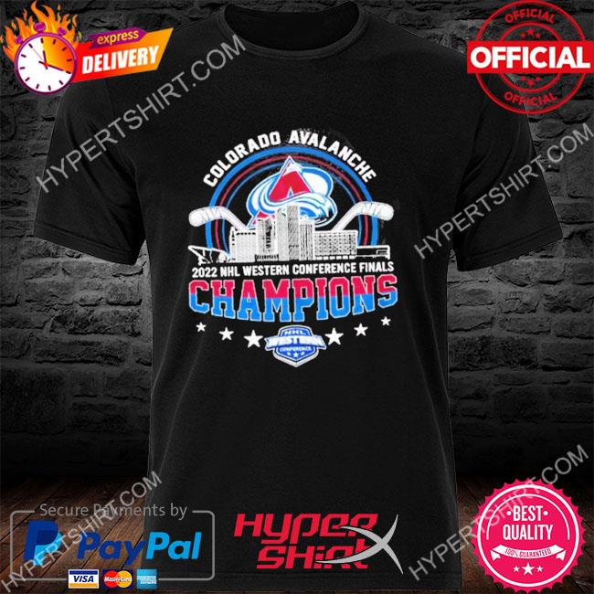 Colorado Avalanche 2022 Western Conference Championship shirt