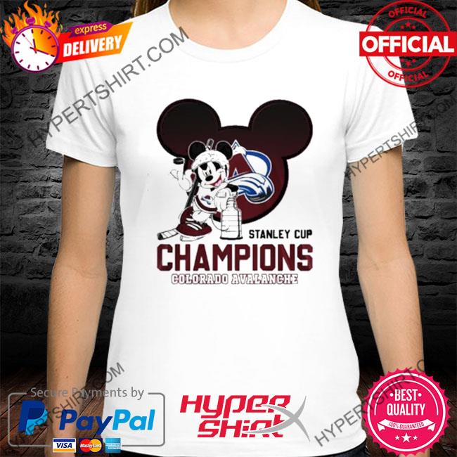 NHL Stanley Cup Champions Colorado Avalanche x Disney Mickey Mouse