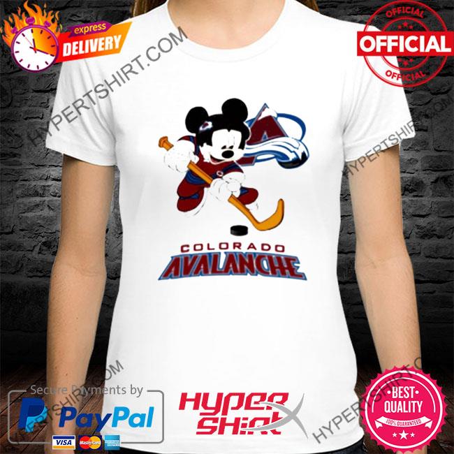 Mickey mouse Colorado Avalanche hockey shirt, hoodie, sweater and