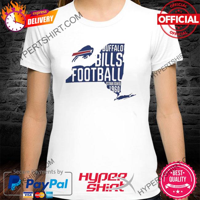 Buffalo Bills Football Established 1960 shirt, hoodie, sweater