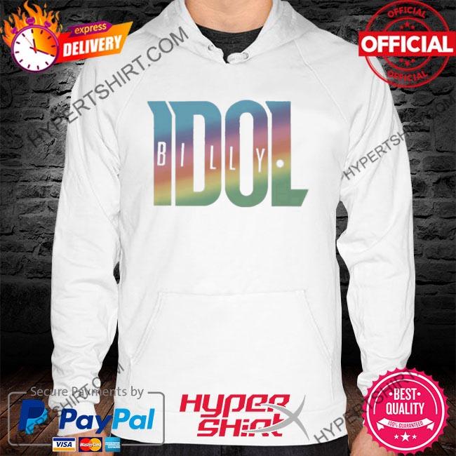 Official Rainbow Billy Idol Shirt hoodie