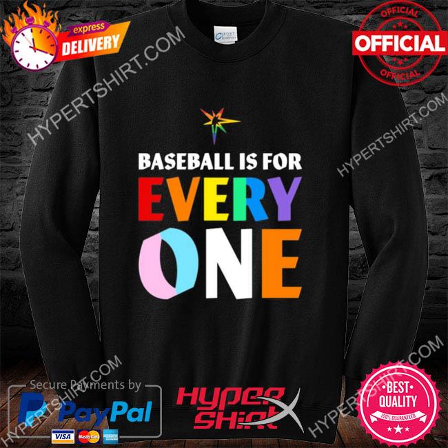 Pride tampa bay rays baseball is for every one shirt, hoodie, sweater, long  sleeve and tank top