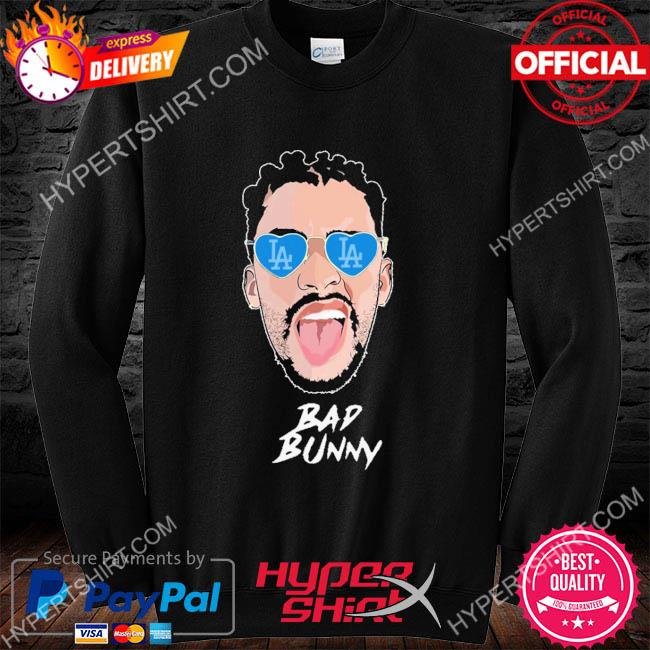 Bad Bunny Dodgers Shirt Los Angeles Dodgers Funny Baseball Shirt, hoodie,  sweater, long sleeve and tank top