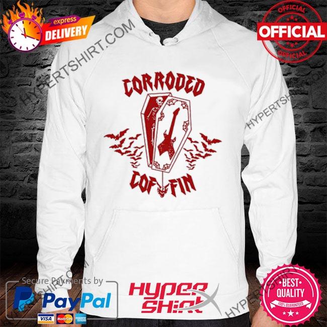 Buy Now! Corroded Coffin Guitar Eddie Munson Hoodie