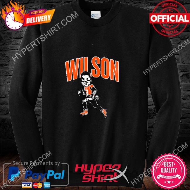 Denver Broncos Russell Wilson cartoon signature shirt, hoodie, sweater and  v-neck t-shirt