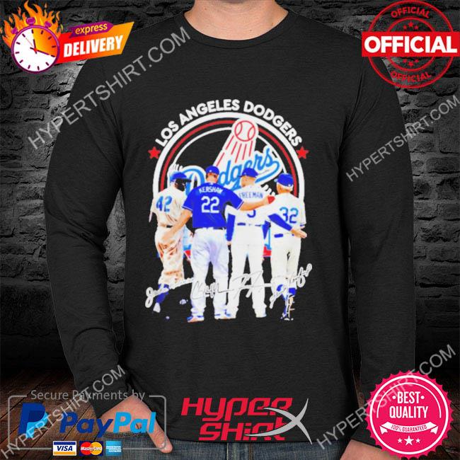 Jackie Robinson 42 Los Angeles Dodgers Signature Shirt, hoodie, sweater,  long sleeve and tank top