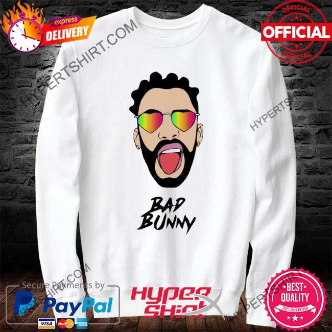 Bad Bunny Dodgers Heart Glasses Shirt, hoodie, sweater, long