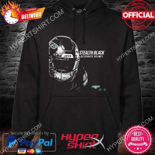 New York Jets Stealth Black Alternate Helmet Football 2022 shirt, hoodie,  sweater, long sleeve and tank top