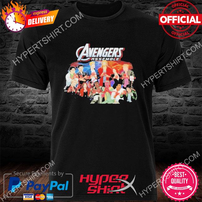 Official Marvel Avengers Assemble Characters Tv Show Shirt, hoodie,  sweater, long sleeve and tank top