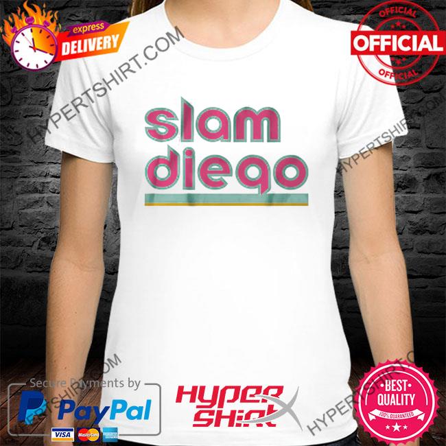  Officially Licensed - Slam Diego City Edition T-Shirt :  Clothing, Shoes & Jewelry