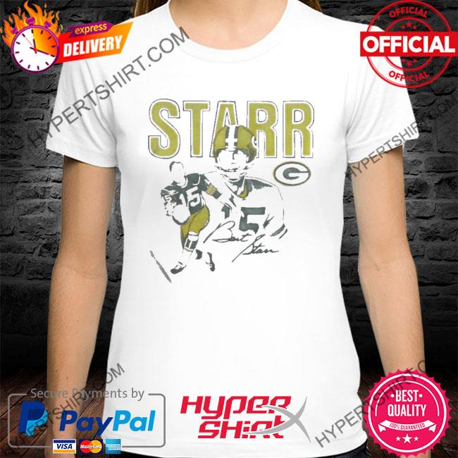 Green bay packers bart starr signature shirt, hoodie, sweater, long sleeve  and tank top