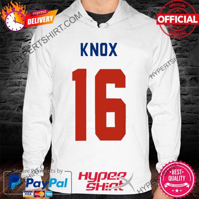 Carl Jones Bills Te Dawson Knox Long Live Luke Knox 16 Shirt