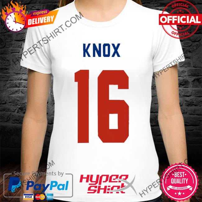 Carl Jones Bills Te Dawson Knox Long Live Luke Knox 16 Shirt