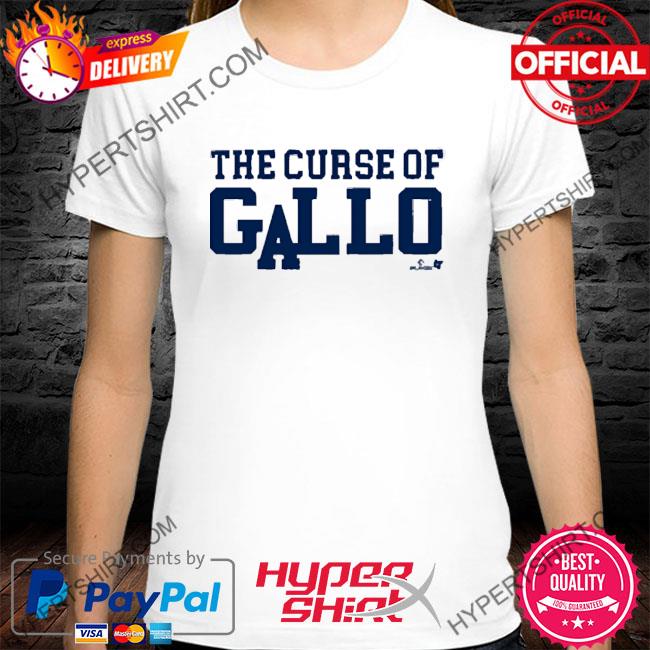 THE CURSE OF GALLO SHIRT Joey Gallo, Los Angeles Dodgers - Ellie Shirt