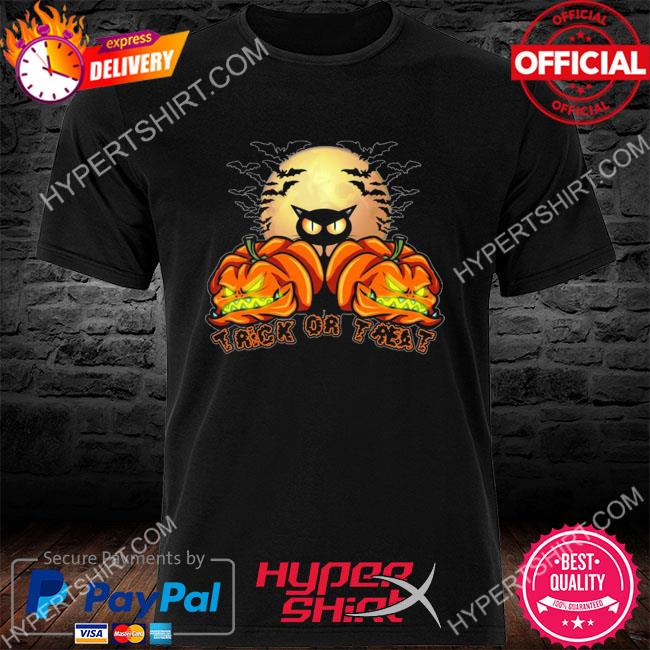 Trick Or Treat Black T-Shirt