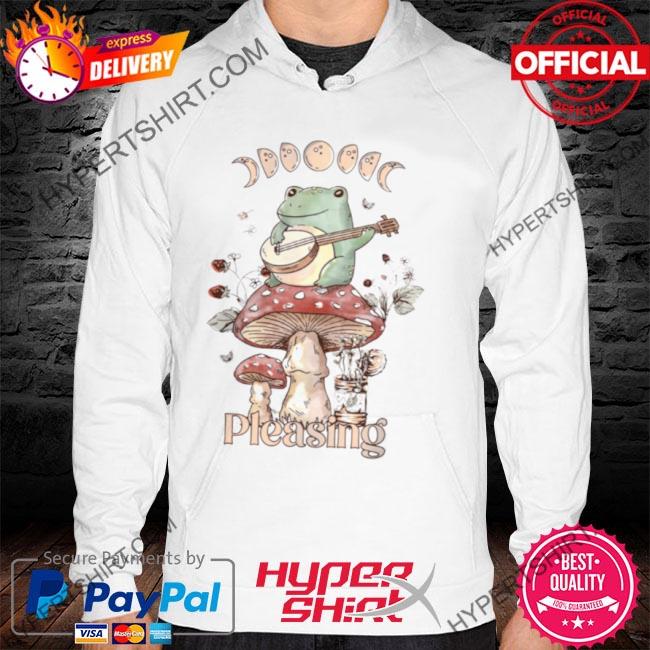 Official Pleasing Frog Shroom Bloom Mushroom shirt, hoodie, sweater, long  sleeve and tank top