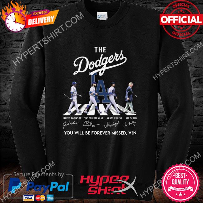 Vin Scully The Dodgers Abbey Road Tee