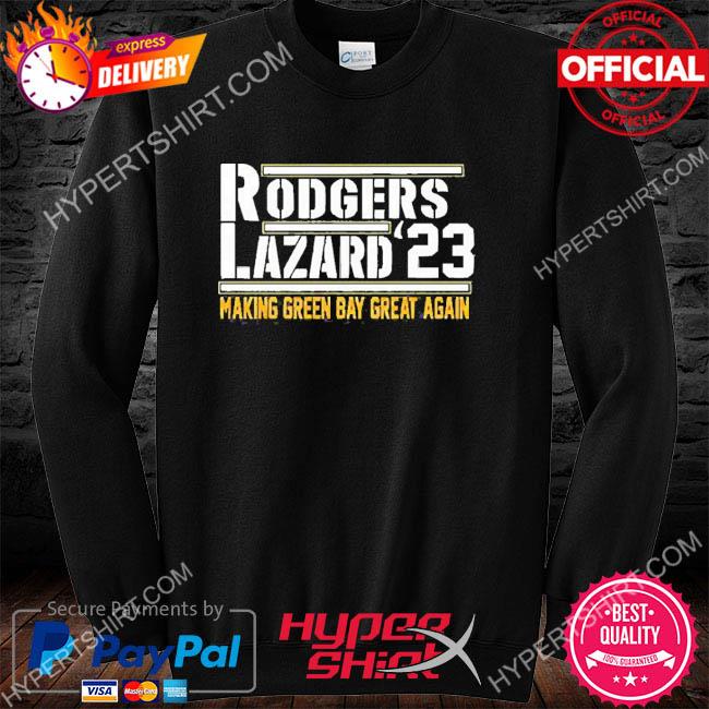 Shedd Shirts Packers Aaron Rodgers Allen Lazard 23 Ladies V-Neck T-Shirt Adult, Women's, Size: 2XL, Green