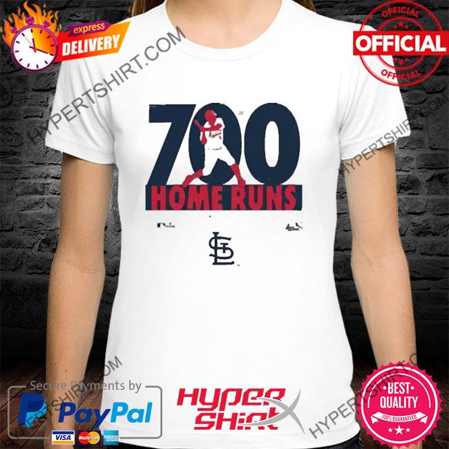 St Louis Cardinals Albert Pujols 700 Home Runs Shirt, hoodie, sweater, long  sleeve and tank top