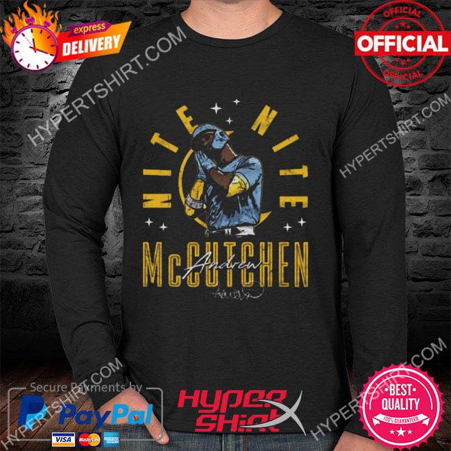 Official Andrew mccutchen milwaukee brewers signature shirt