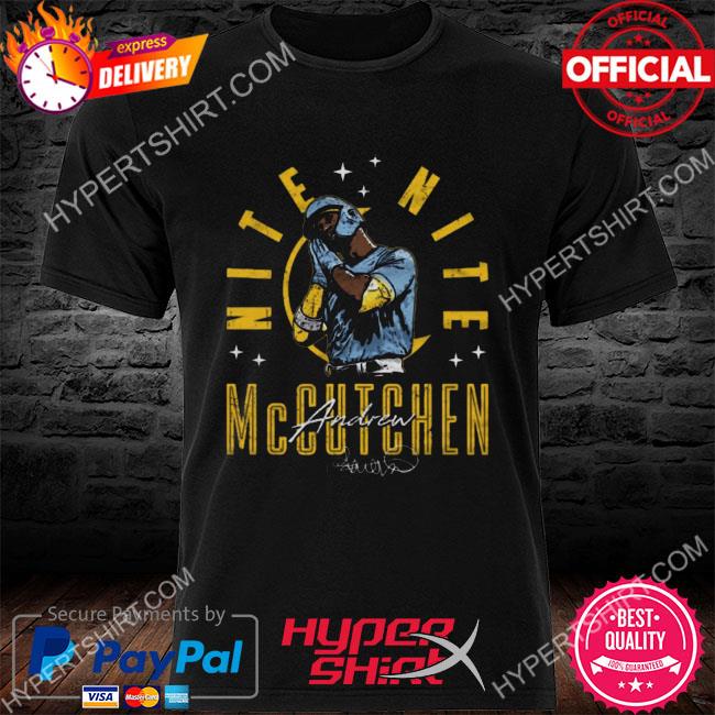 Official Andrew mccutchen milwaukee brewers signature shirt, hoodie,  sweater, long sleeve and tank top