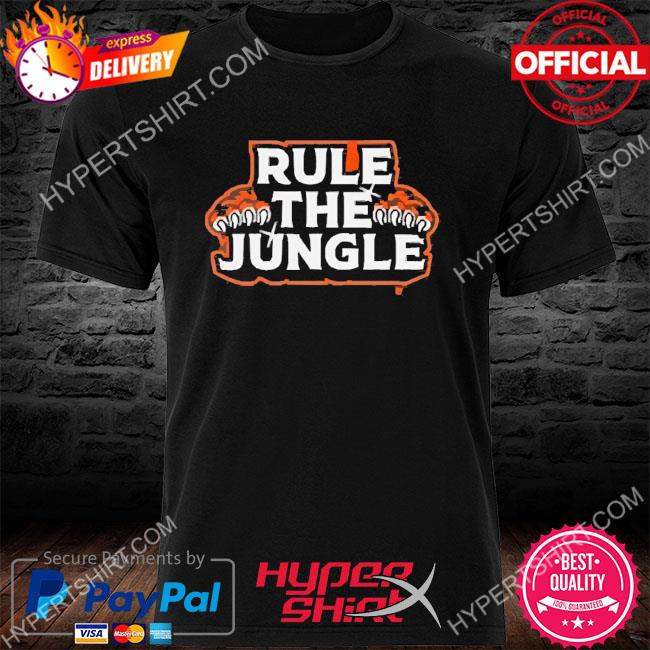 Official cincinnati Bengals Rule The Jungle T-Shirt, hoodie, sweater, long  sleeve and tank top