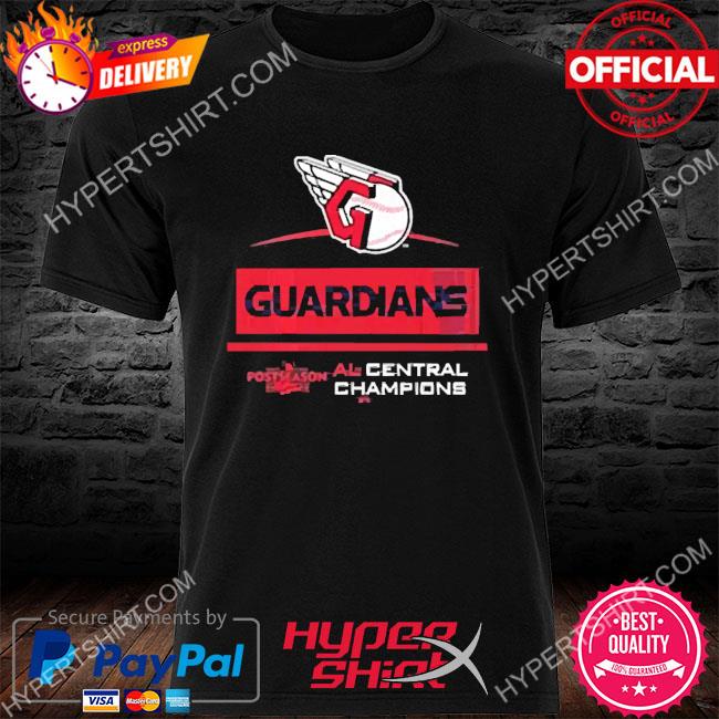 Official cleveland guardians 2022 al central division champions shirt,  hoodie, sweater, long sleeve and tank top