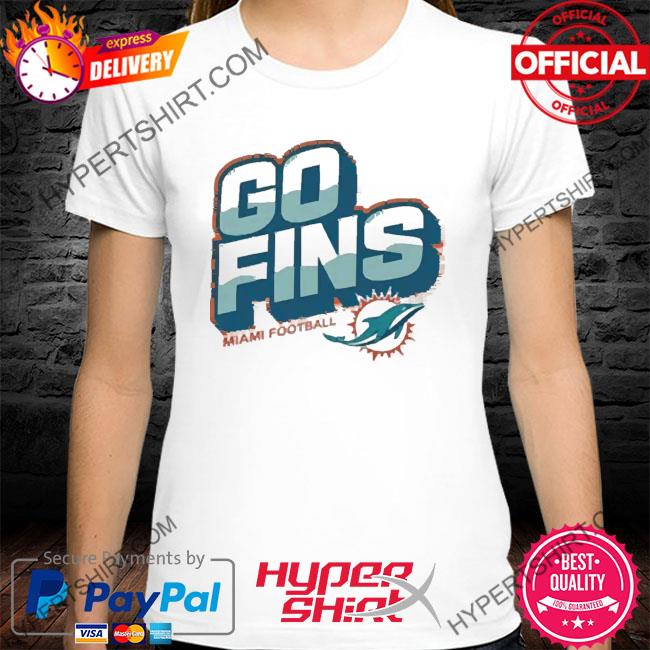 Go Fins Logo Miami Dolphins T-shirt, hoodie, sweater, long sleeve and tank  top