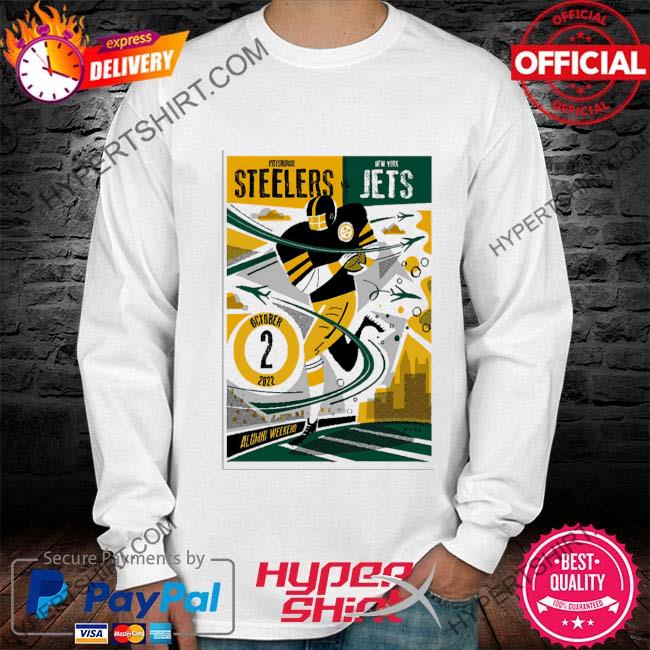 Pittsburgh Steelers vs New York Jets 10 2 2022 Game Shirt, hoodie, sweater,  long sleeve and tank top