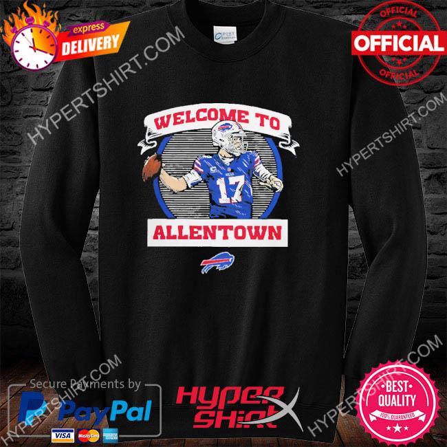 Fanatics Men's Josh Allen Red Buffalo Bills Welcome To Allentown T-shirt -  Macy's