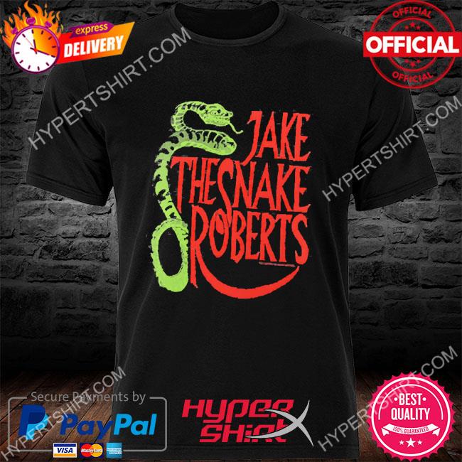 Jake The Snake Roberts Snake Logo T-Shirt
