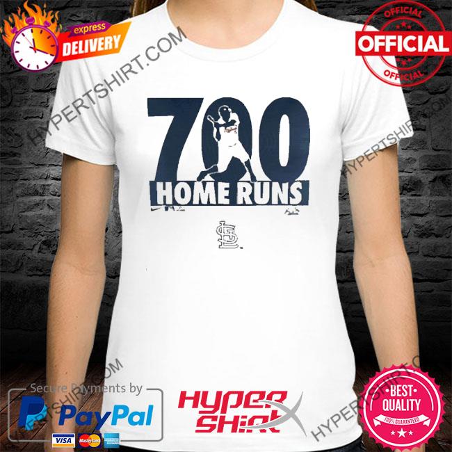 5th Albert Pujols 700 Home Runs shirt, hoodie, sweater and long sleeve
