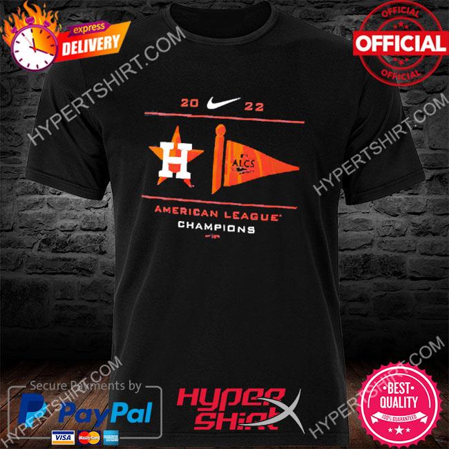 Men's Houston Astros Nike Navy 2022 American League Champions T-Shirt