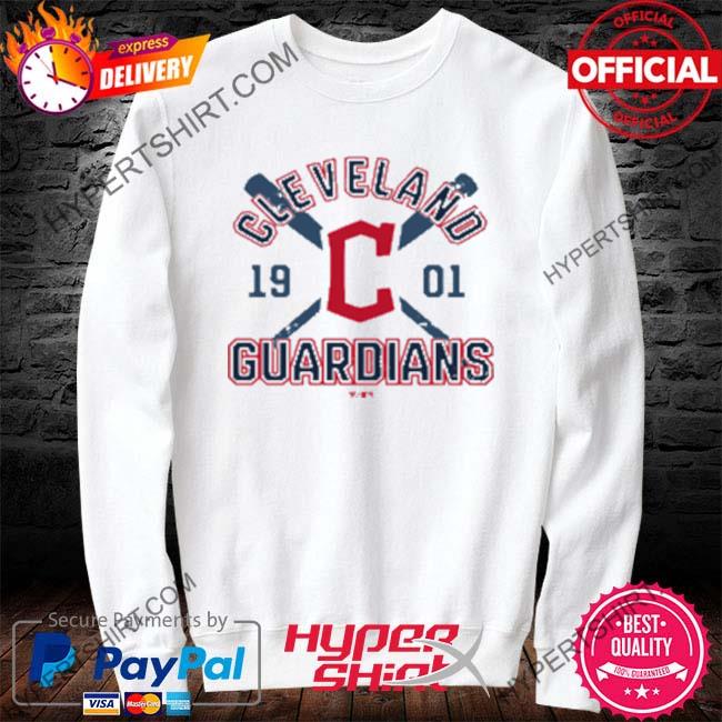 MLB T-Shirt - Cleveland Guardians, XL S-24472CLE-X - Uline