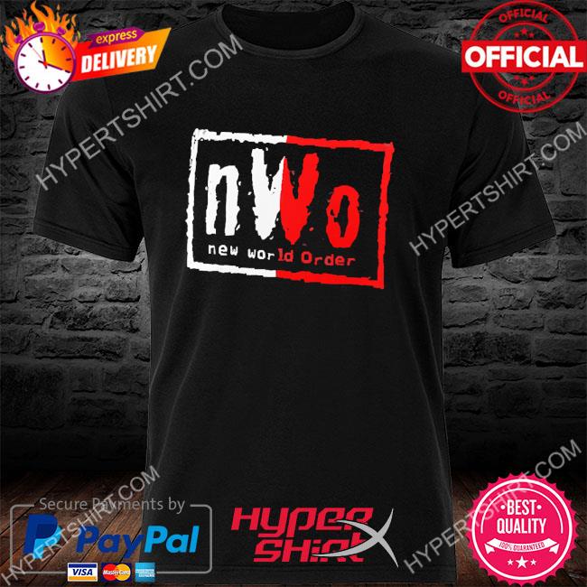 nWo New World Order Split Logo T-Shirt