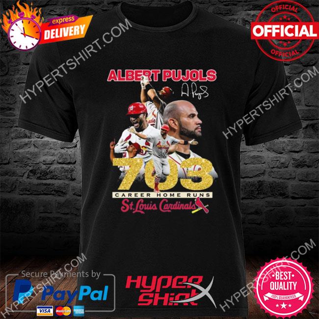 Albert Pujols St. Louis Cardinals greatest of all time signature