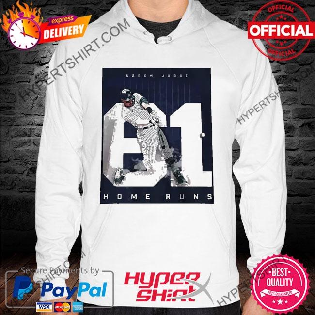 Aaron Judge New York Yankees 61 Home Runs shirt, hoodie, sweater, long  sleeve and tank top