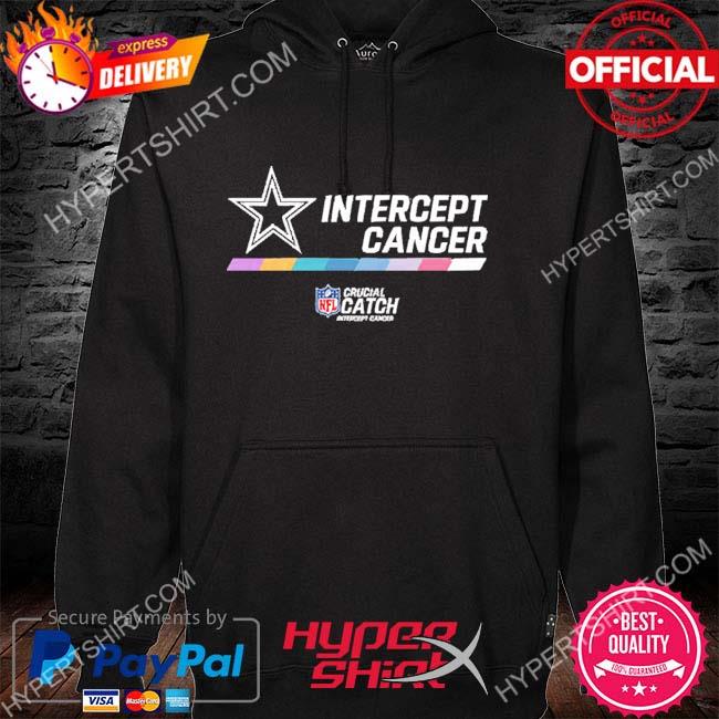 Official dallas Cowboys Crucial Catch Intercept Cancer shirt, hoodie,  sweater, long sleeve and tank top