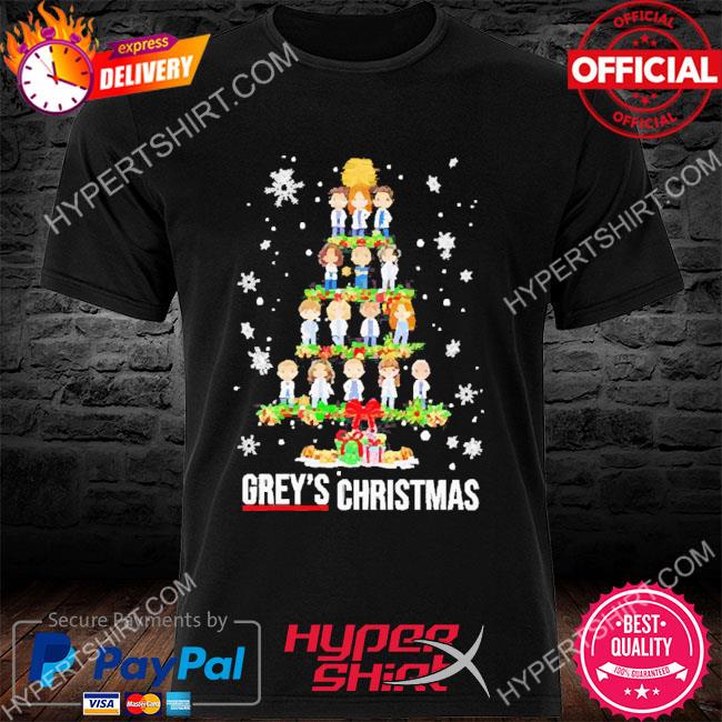 Official Grey’s Anatomy chibi Christmas tree T-Shirt
