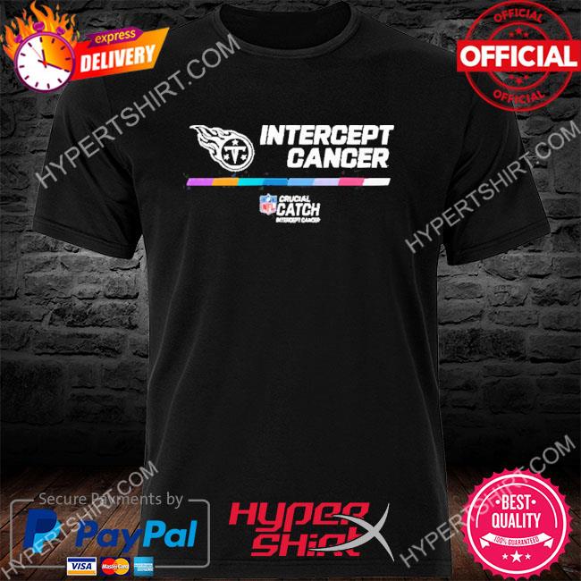 nfl intercept cancer shirts