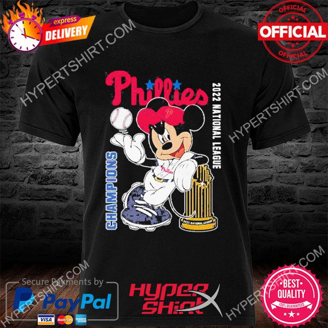 Official Mickey Mouse Philadelphia Phillies 2022 National League Champions Shirt