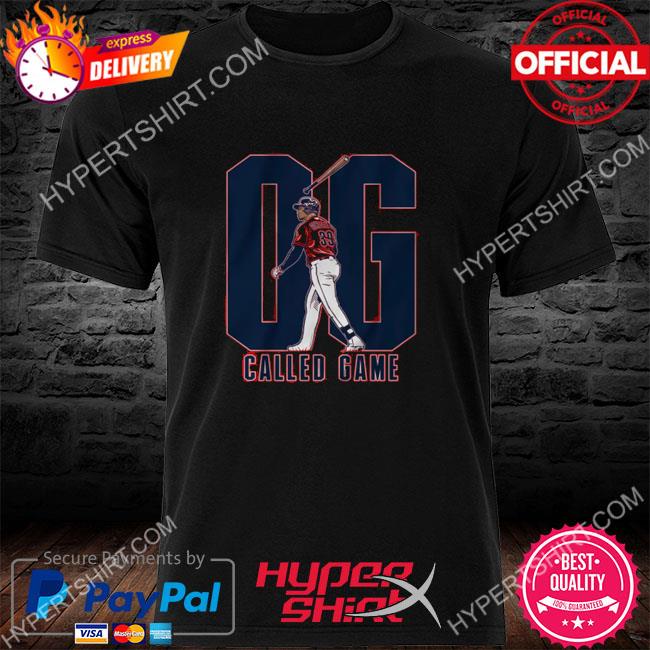 Oscar Gonzalez OG Cleveland Guardians Called Game shirt, hoodie