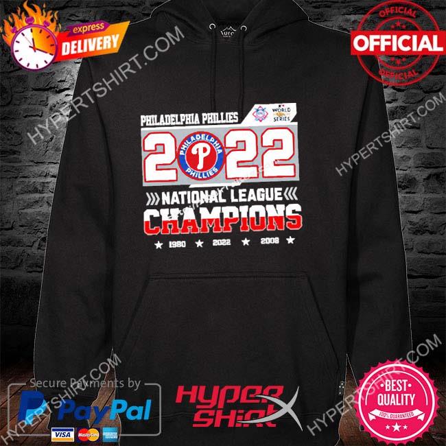 Official Philadelphia Phillies 3X National League Champions Shirt, hoodie,  sweater, long sleeve and tank top