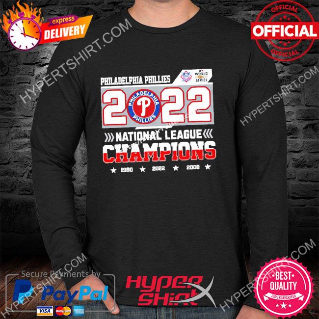 Youth Philadelphia Phillies Fanatics Branded Black 2022 National League  Champions Roster T-Shirt, hoodie, sweater, long sleeve and tank top