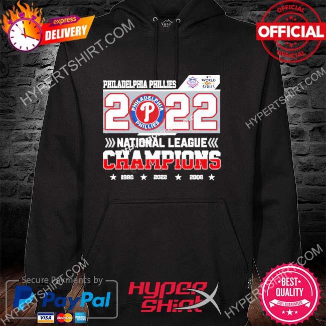 Official Philadelphia Phillies 3X National League Champions Shirt, hoodie,  sweater, long sleeve and tank top