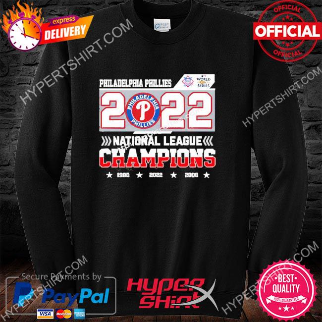 Official Philadelphia Phillies 3X National League Champions Shirt, hoodie,  sweater, long sleeve and tank top